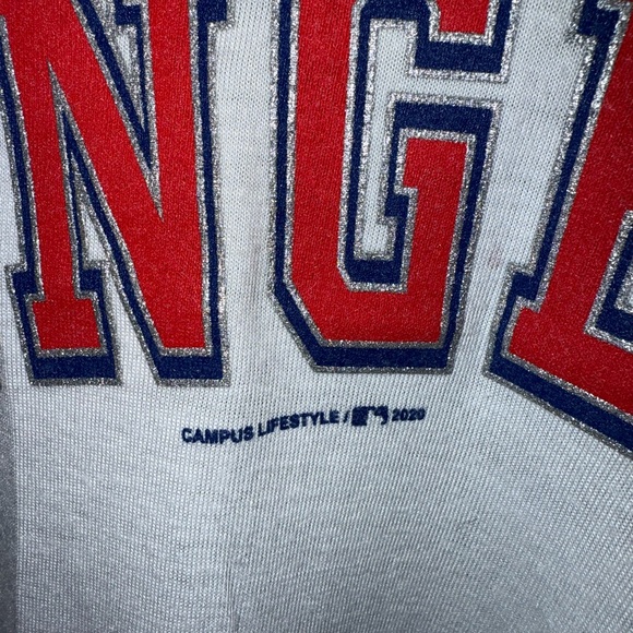 Genuine Merchandise Campus Lifestyle Texas Rangers Shirt. Large. - Picture 3 of 8